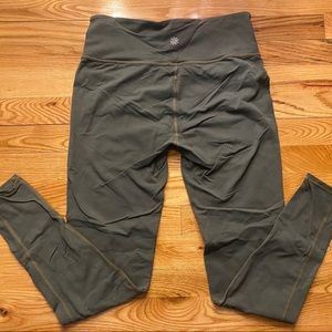 Athleta Olive High Waisted Leggings